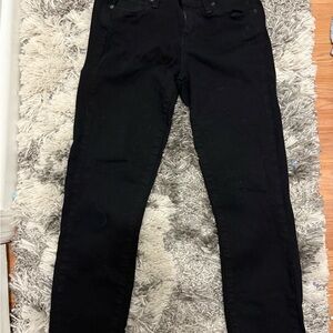 PAIGE Black Straight Leg Jeans for Women